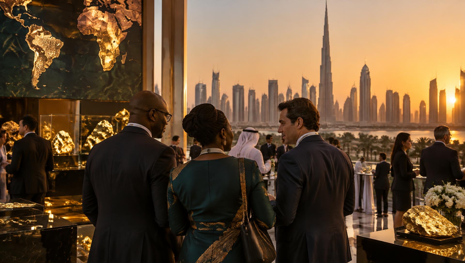 Rencontre internationale du commerce de l’or avec Dubaï en toile de fond